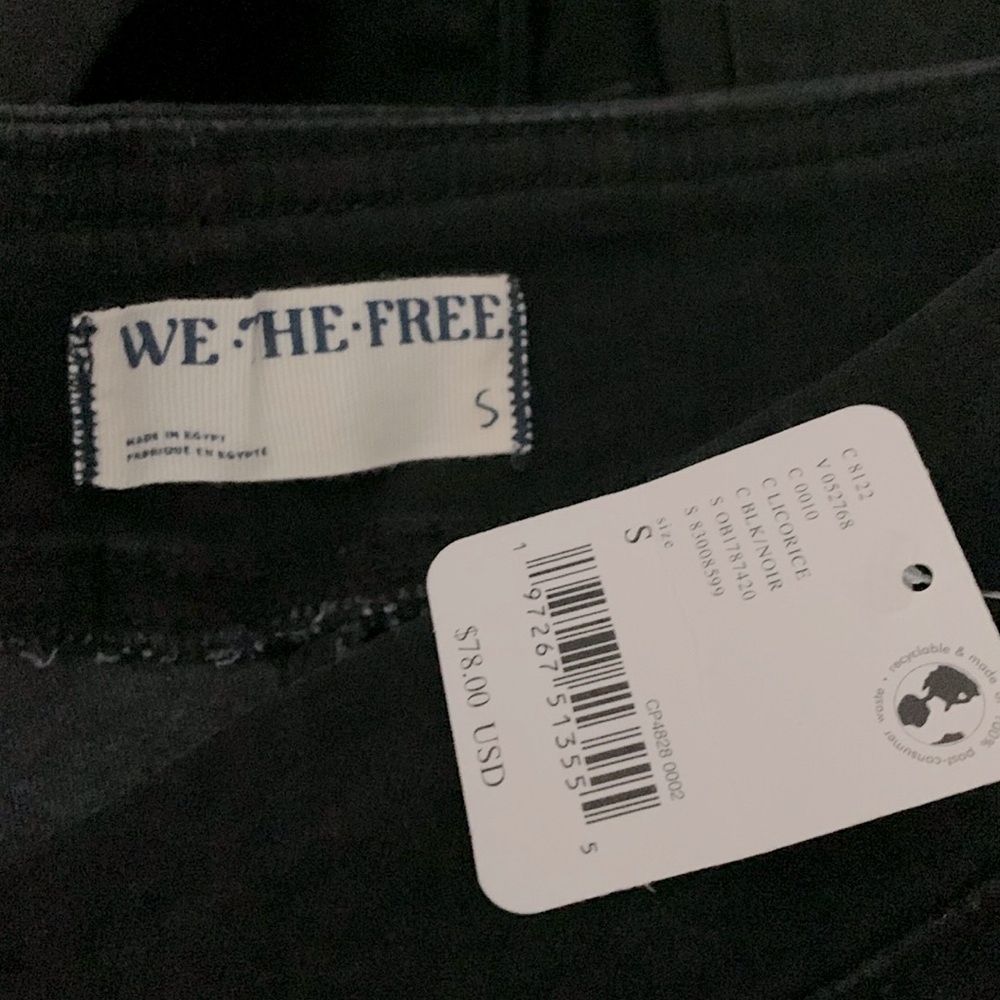 FREE PEOPLE Double Dutch Pull-On Slit Skinny Jeans We The Free - Picture 7 of 12